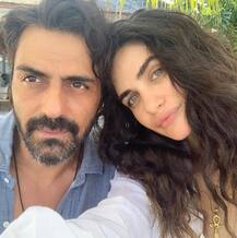 SEE PICS: Arjun Rampal Takes Girlfriend Gabriella Demetriades & Newborn Baby Boy Home From Hospital!