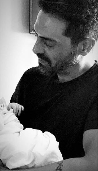 Arjun Rampal, Girlfriend Gabriella Demetriades Share Adorable NEW PIC Of Their Newborn Baby Boy!