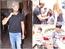 PICS: Hrithik Roshan Enjoys A Movie Date With Kids Hridhaan, Hrehaan & EX Wife Sussanne; Actor Consoles His Young Fan