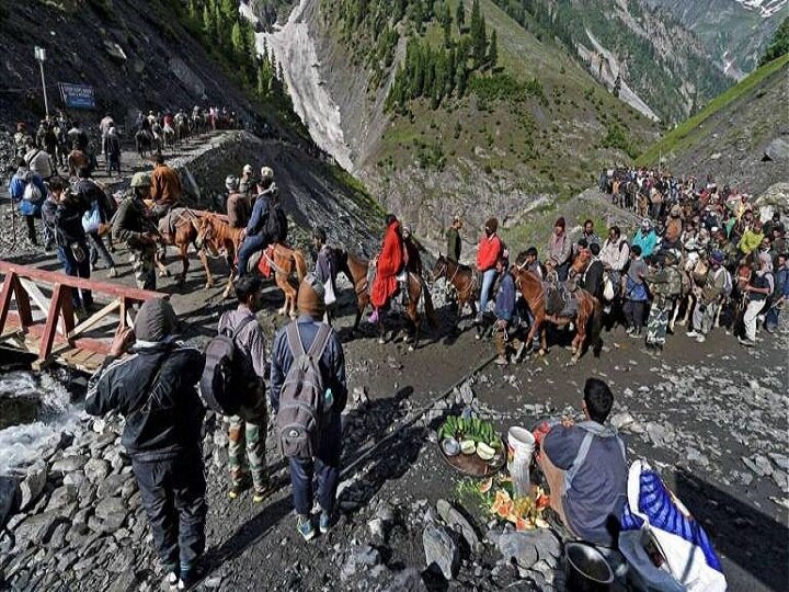 In 22 Days, Pilgrim Numbers Break Last Year's 60-day Long Amarnath Yatra Record In 22 Days, Pilgrim Numbers Break Last Year's 60-day Long Amarnath Yatra Record