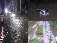 Mumbai Rain Visuals: City Faces Wrath Of Rain Again; Hindmata, Sion Water-Logged