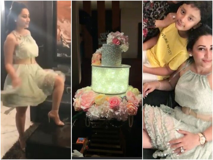 Sanjay Dutt Celebrates Wife Maanayata's 40th Birthday With LED Revolving Cake; SEE PICS & VIDEO Sanjay Dutt Celebrates Wife Maanayata's 40th Birthday With LED Revolving Cake; SEE PICS & VIDEO