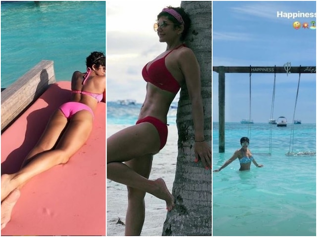 Mandira Bedi Is In No Mood To Stop! 47-Year-Old TV Actress Shares More Bikini Clicks From Her Exotic Maldives Vacation! Actress Mandira Bedi Shares More BIKINI PICS From Her Maldives Vacation!