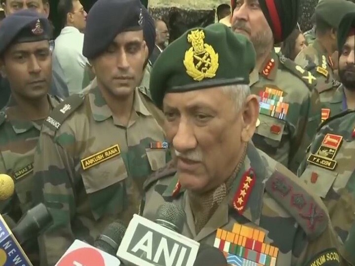 Army Chief Bipin Rawat Warns Pakistan, Says 