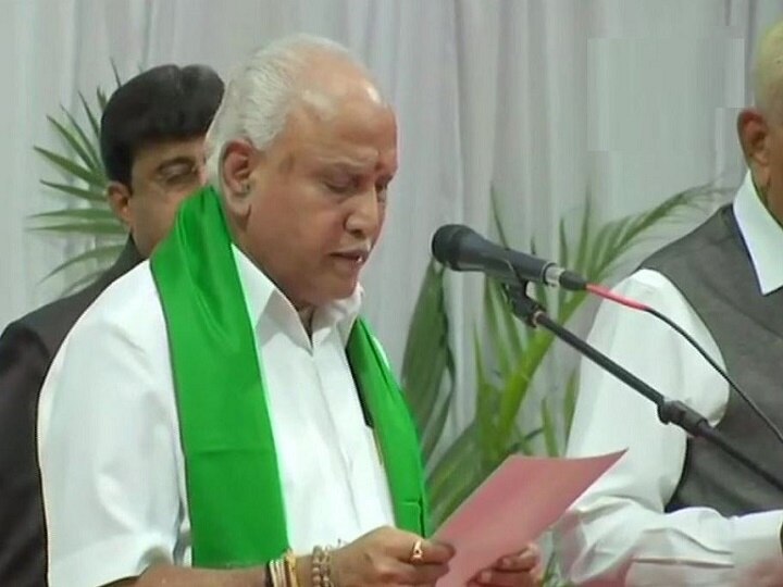 BS Yediyurappa Sworn In As Karnataka Chief Minister BS Yediyurappa Takes Oath As Karnataka Chief Minister, To Motion Of Confidence On Monday