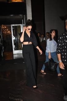 PICS: Deepika Padukone Looks STUNNING In Black As She Gets Snapped Post Photo-shoot