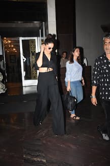PICS: Deepika Padukone Looks STUNNING In Black As She Gets Snapped Post Photo-shoot