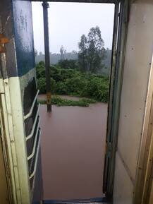 PICTURES: Train Held Up With 700 Passengers Onboard Due To Flooding On Tracks In Maharashtra