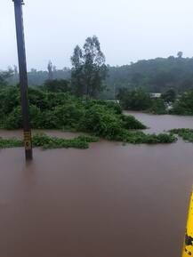 PICTURES: Train Held Up With 700 Passengers Onboard Due To Flooding On Tracks In Maharashtra