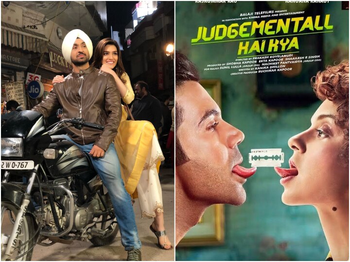 Judgementall Hai Kya Vs Arjun Patiala First Day Collection: Kangana Ranaut Starrer Collects Rs.5.40 On Day 1, BEATS Kriti Sanon-Diljit Dosanjh's Movie At Box-Office!   Judgementall Hai Kya Vs Arjun Patiala First Day Collection: Kangana Ranaut Starrer Collects Rs.5.40 On Day 1, BEATS Kriti Sanon-Diljit Dosanjh's Movie At Box-Office!