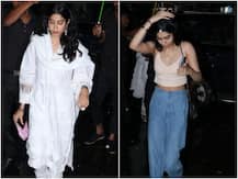 PICS: Janhvi Kapoor Steps Out For Dinner With Her Sister Khushi Kapoor