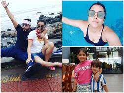 PICS-VIDEO: 'Sanjivani 2' Actress Gurdeep Kohli Celebrates Hubby Arjun Punjj's 37th Birthday In Goa With Kids!