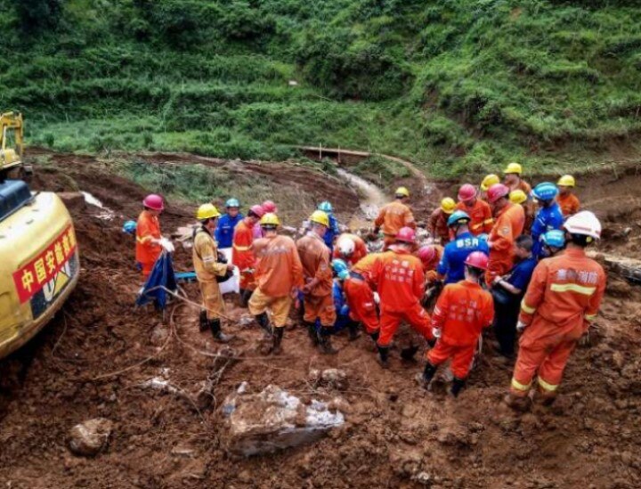 China Landslide Death Toll Rises to 29 With 22 Still Missing China Landslide Death Toll Rises to 29 With 22 Still Missing