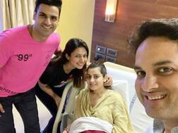 PIC: Divyanka Tripathi & Hubby Vivek Dahiya Visit Vikas, Priyanka Kalantri & Their Newborn Baby Boy At Hospital!