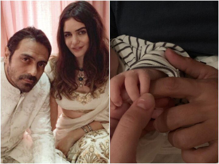 Arjun Rampal & Gabriella Demetriades Name Their Son Arik Rampal, Actor Shares PIC With His NEWBORN Baby Arjun Rampal & Gabriella Demetriades Name Their Son Arik, Actor Shares PIC With His NEWBORN Baby