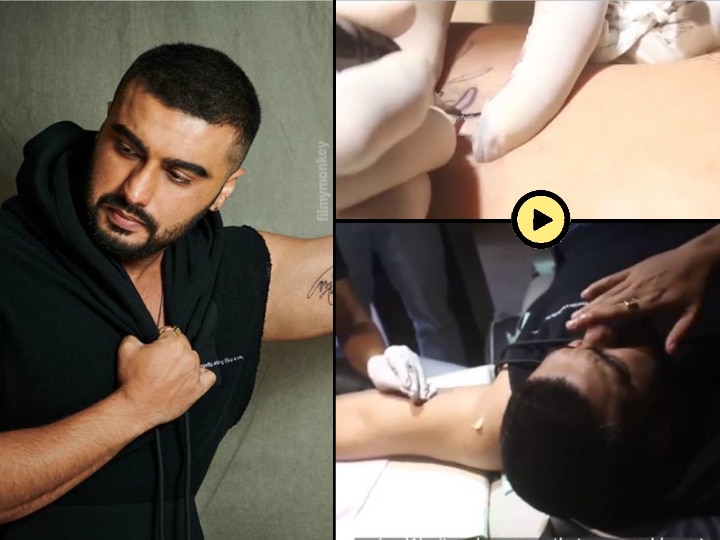 Arjun Kapoor gets 'Per Ardua Ad Astra' inked on his arm, actor gets a 2nd tattoo, shares pictures and video Arjun Kapoor Gets His Second Tattoo On His Arm After Wrist Tattoo 'Maa' & It Reads 'Per Ardua Ad Astra'!