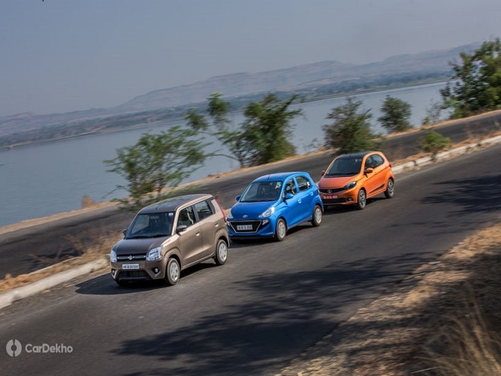 Compact AMT Hatchbacks Mileage Compared: Maruti WagonR vs Tata Tiago vs Hyundai Santro Compact AMT Hatchbacks Mileage Compared: Maruti WagonR vs Tata Tiago vs Hyundai Santro
