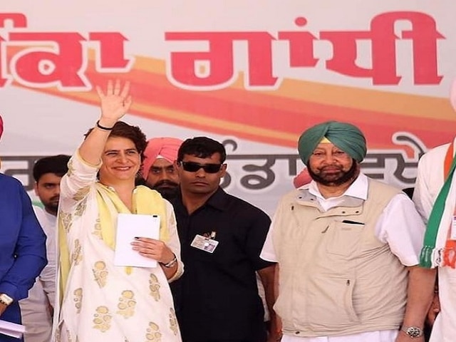 After Tharoor, Amarinder Singh Backs Priyanka For Congress President; Calls Her “Excellent Choice” After Tharoor, Amarinder Singh Backs Priyanka For New Congress President; Calls Her “Excellent Choice”