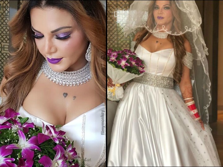 Rakhi Sawant DENIES marriage reports with NRI, Posts pics dressed as a bride with chooda-mehendi on too! Rakhi Sawant DENIES Getting Married To An NRI, Posts Pics From A Photoshoot Dressed As A Bride With Chooda-Mehendi On!