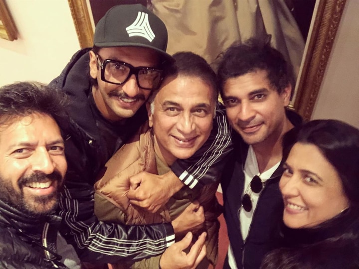 83: Sunil Gavaskar Visits Sets Of Ranveer Singh's Film In England, See PIC! 83: Sunil Gavaskar Visits Sets Of Ranveer Singh's Film In England, See PIC!