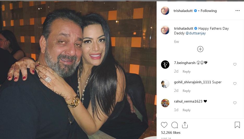 I Miss You'- Sanjay Dutt’s Daughter Trishala Dutt Shares PIC With Late Boyfriend A Month After His Death