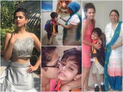Guddan Actress Dalljiet Kaur Shares HEARTFELT Post For Son Jaydon On His First Day At School