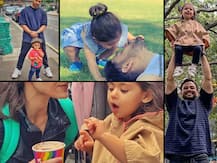 PICS: Adorable Inaaya Naumi Kemmu Melting Hearts With Her Cuteness At London Vacation With Mom And Dad!