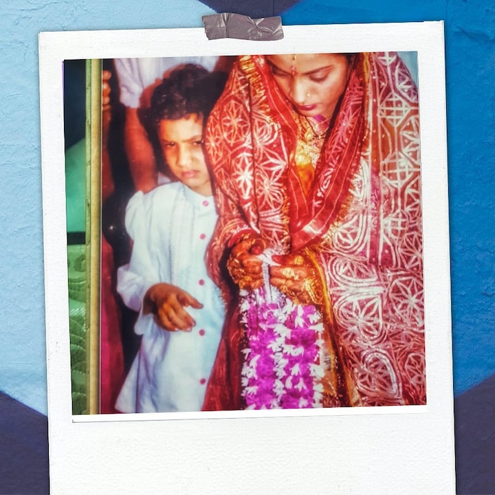 The ‘Pavitra Rishta’ actress gave us a glimpse of what her childhood looked like.