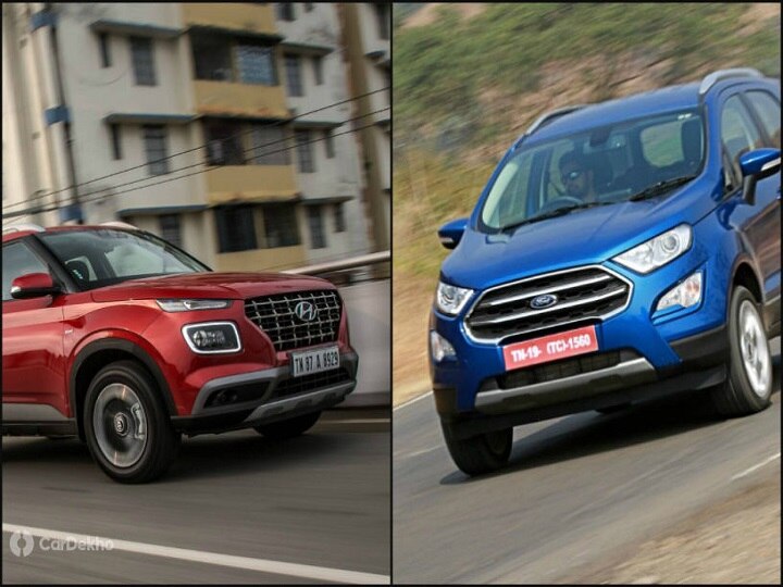 Hyundai Venue vs Ford EcoSport: Real-world Petrol-Automatic Performance & Mileage Compared Hyundai Venue vs Ford EcoSport: Real-world Petrol-Automatic Performance & Mileage Compared