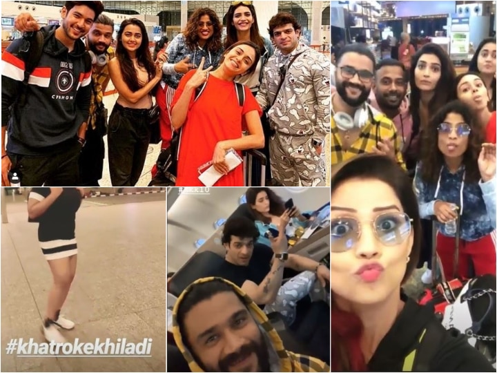 Khatron Ke Khiladi 10: Karan Patel, Karishma Tanna, Shivin Narang, Adaa Khan,RJ Malishka, Rani Chatterje & Others Leave For Bulgaria PHOTOS: Khatron Ke Khiladi 10 Contestants Karan Patel, Karishma Tanna, Shivin Narang, Adaa Khan And Other CELEBS Leave For Bulgaria For Shoot!