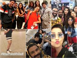 PHOTOS: Khatron Ke Khiladi 10 Contestants Karan Patel, Karishma Tanna, Shivin Narang, Adaa Khan And Other CELEBS Leave For Bulgaria For Shoot!