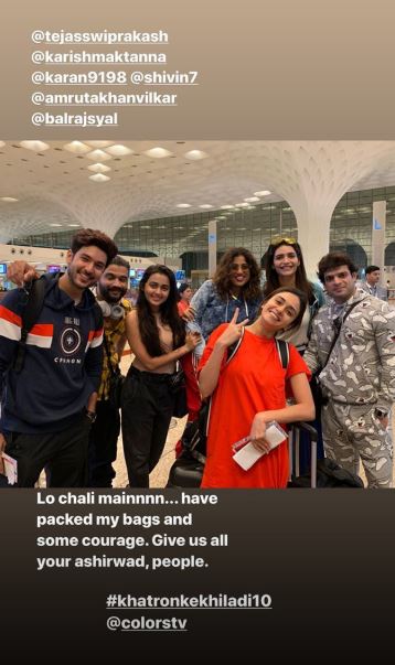 PHOTOS: Khatron Ke Khiladi 10 Contestants Karan Patel, Karishma Tanna, Shivin Narang, Adaa Khan And Other CELEBS Leave For Bulgaria For Shoot!