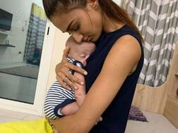 TV Actress Erica Fernandes Aka Kasautii Zindagii Kay's Prerna POSING With A BABY Is The Cutest Thing You Will See On Internet Today!