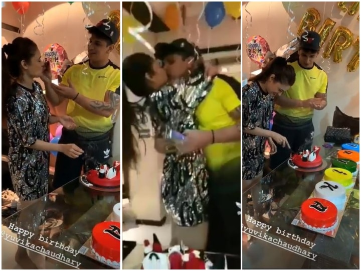 Prince Narula Celebrates Wife Yuvika's BIRTHDAY With 7 CAKES; Nach Baliye 9 Couple LOCK LIPS At The PARTY! PICS & VIDEOS: Bigg Boss WINNER Prince Narula Celebrates Wife Yuvika's BIRTHDAY With 7 CAKES; Nach Baliye 9 Couple LOCK LIPS At The PARTY!