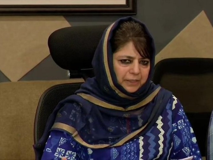 Jammu and Kashmir mehbooba mufti article 35a Narendra Modi Satya Pal Malik  Mehbooba Appeals To PM Not To Tinker With J-K's Special Status, Asks Governor To Dispel Rumour