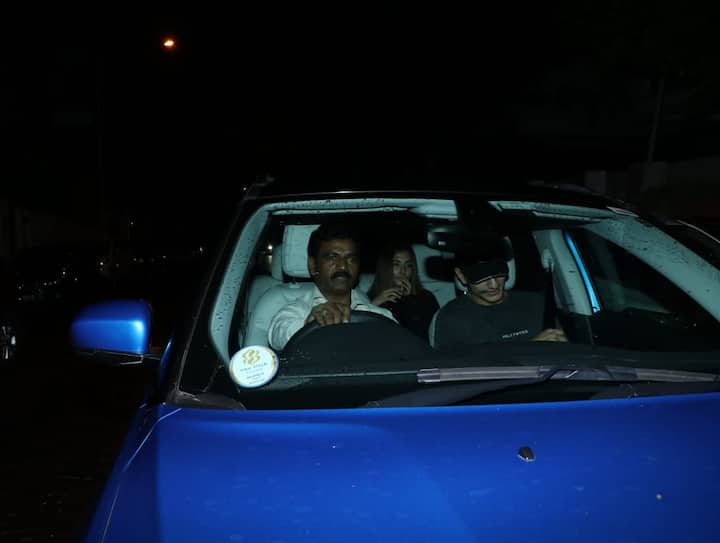 Both of them left in the same car [PIC CREDIT: MANAV MANGLANI]