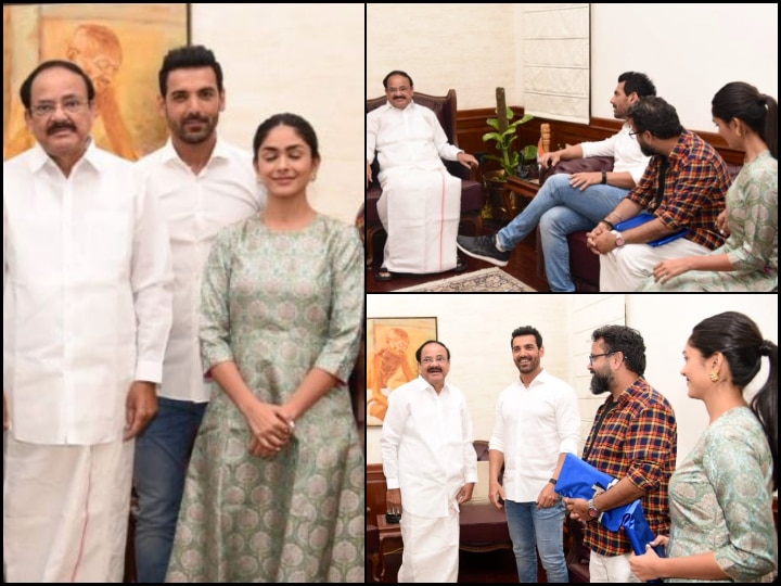 Batla House: Vice President M. Venkaiah Naidu Sends Best Wishes To John Abraham & Film's Team Batla House: Vice President Venkaiah Naidu Sends Best Wishes To John Abraham & Film's Team