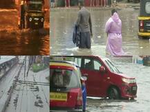 Mumbai Rain Visuals: Spell Of Intense Rain Continues In City, Normal Life Hit Hard