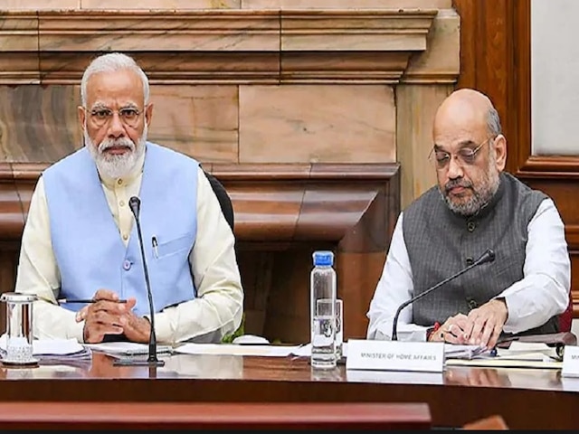 Amid Major Developments In Jammu And Kashmir, PM Holds CCS Meeting Jammu and Kashmir curfew section 35A cabinet meeting amit shah pm modi