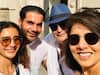 PICS; Rishi and Neetu Kapoor \'Bump\' Into Rajkummar Rao & Patralekhaa On New York Streets!