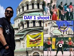 'Khatron Ke Khiladi 10' Day 1 Leaked PICS-VIDEOS: Host Rohit Shetty Begins Shooting, Dharmesh Sir Dances During Daredevil Stunt!