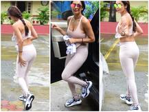 PHOTOS: Malaika Arora FLAUNTS Her Toned Figure Outside Gym