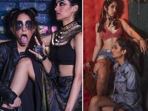 Aamir Khan\'s Daughter Ira Khan Shares Yet Another Picture From Her First Photo Shoot! Turns Goofy Sticking Her Tongue Out In This One!