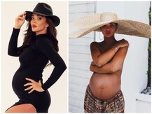 Amy Jackson Flaunts Baby Bump As She Goes Topless Revealing She\'s In 33rd Week Of Pregnancy!