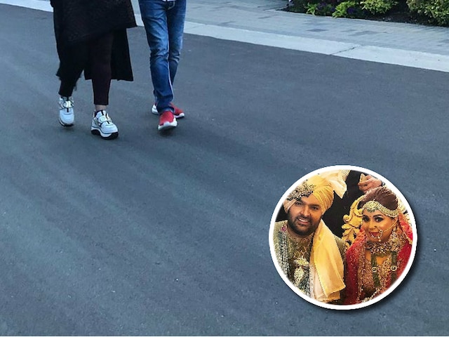 Kapil Sharma Finally Shares Pic From Canada With His Pregnant Wife Ginni Chatrath As The Couple Walks Hand-In-Hand During Babymoon Kapil Sharma takes a stroll with pregnant wife Ginni Chatrath on Canada streets on their babymoon