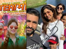 Shilpa Shetty\'s Hubby Raj Kundra Directs Shamita Shetty In Her First Music Video \'Teri Maa\'! Sister-In-Law Enjoys Working With Bro-In-Law!