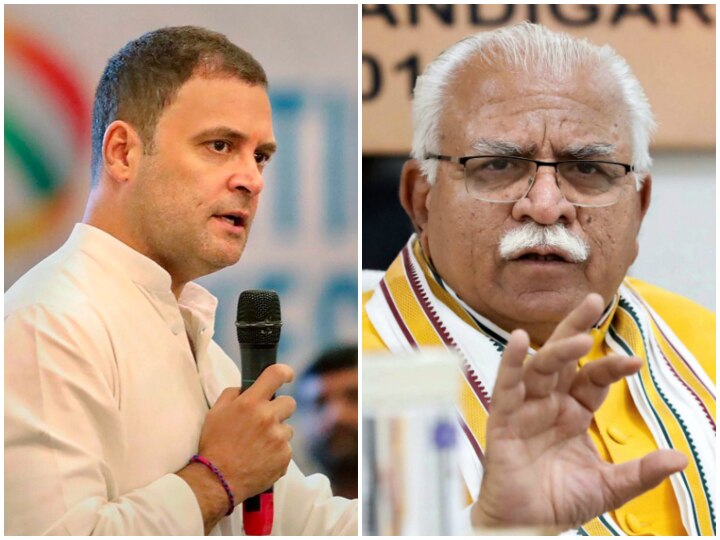 Rahul Gandhi On Khattar's 'Kashmiri Girls' Remarks: 'Shows What Years Of RSS Training Does To Mind Of Pathetic Man' Rahul On Khattar's 'Kashmiri Girls' Remarks: 'Shows What Years Of RSS Training Does To Mind Of Pathetic Man'