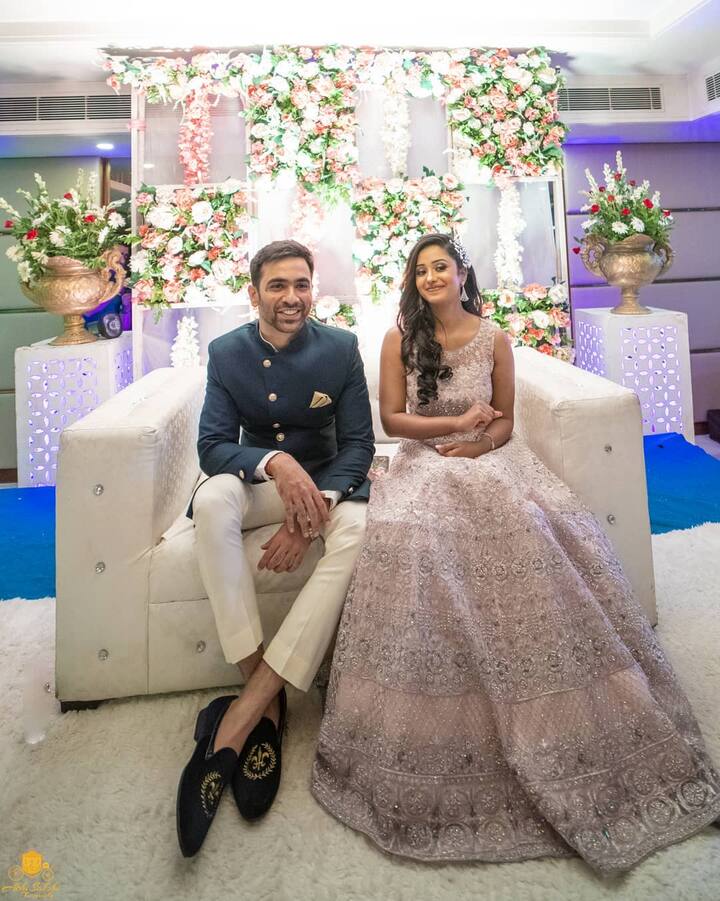 Tina shared an adorable picture from her engagement ceremony on social media. The caption for the post read, ‘’ Got a piece of jewellery I'll never take off! Engaged to my soulmate.’’