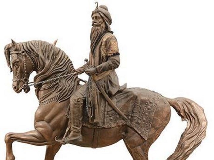 Statue of Maharaja Ranjit Singh vandalised in Pakistan Statue Of Maharaja Ranjit Singh Vandalised In Pakistan