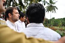IN PICS: Rahul Gandhi Visits Flood-Ravaged Wayanad;  Urges Kerala Govt, Centre To Provide Immediate Aid